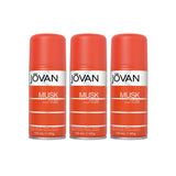 Jovan Musk Deodorant Body Spray 150ml (Pack of 3)