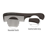 Janeke Professional Comb, Titanium  59825