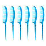 Janeke Fashion Comb, Fluo Blue 82826 BFL