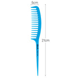 Janeke Fashion Comb, Fluo Blue 82826 BFL