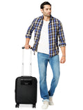 Calvin Klein AVENUE Range Black Hard 20" Cabin Luggage