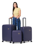 Calvin Klein Bleeker Street Night Shadow Blue Hard 20" Cabin Luggage