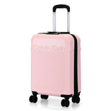 Calvin Klein EXPRESSION Range Silver Pink Hard 20" Cabin Luggage