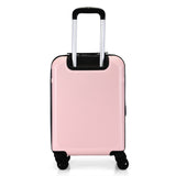 Calvin Klein EXPRESSION Range Silver Pink Hard 20" Cabin Luggage