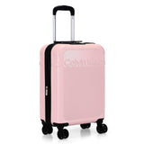 Calvin Klein EXPRESSION Range Silver Pink Hard 20" Cabin Luggage