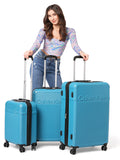 Calvin Klein EXPRESSION Range Pagoda Blue Hard 20" Cabin Luggage