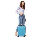 Calvin Klein EXPRESSION Range Pagoda Blue Hard 20" Cabin Luggage