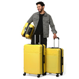 Calvin Klein EXPRESSION Range Safty Yellow Hard 20" Cabin Luggage