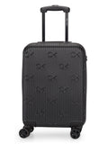 Calvin Klein INSIGINIA 2.0 Range Black Hard 20" Cabin Luggage