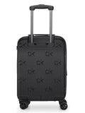 Calvin Klein INSIGINIA 2.0 Range Black Hard 20" Cabin Luggage