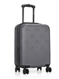 Calvin Klein INSIGINIA 2.0 Range Charcoal Grey Hard 20" Cabin Luggage