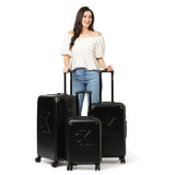 Calvin Klein LINA Range Black Hard 20" Cabin Luggage