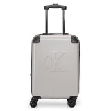 Calvin Klein LINA Range Heather Grey Hard 20" Cabin Luggage