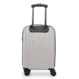 Calvin Klein LINA Range Heather Grey Hard 20" Cabin Luggage