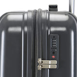 Calvin Klein WAFFLE (DTM) Range Charcoal Grey Hard 20" Cabin Luggage