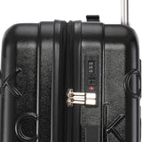 Calvin Klein INSIGNIA Range Black Hard 24" Medium Luggage