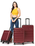 Calvin Klein RIDGE-LINE Range Pearlized Berry Hard 28" Large Luggage