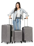 Calvin Klein MIDTOWN TOUR Range Dark Grey Hard 20" Cabin Luggage