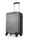 Calvin Klein MIDTOWN TOUR Range Dark Grey Hard 20" Cabin Luggage