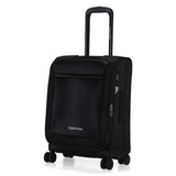 Calvin Klein ESCAPE Range Black Soft 20" Cabin Luggage