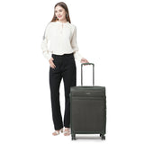 Calvin Klein CHECKI- IN Range Charcoal Soft 24" Medium Luggage