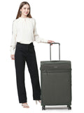 Calvin Klein CHECKI- IN Range Charcoal Soft 28" Large Luggage