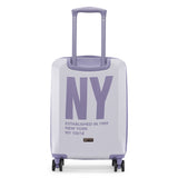 DKNY Bold Range Lavender Blue Hard 20" Cabin Luggage