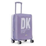 DKNY Bold Range Lavender Blue Hard 20" Cabin Luggage