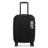 DKNY Clean Cut Range Black Hard 20" Cabin Luggage