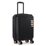 DKNY Clean Cut Range Black Hard 20" Cabin Luggage