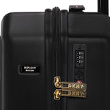 DKNY Clean Cut Range Black Hard 20" Cabin Luggage