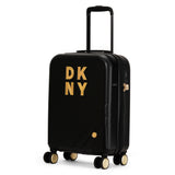 DKNY Front Row Range Black Hard 20" Cabin Luggage