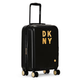 DKNY Front Row Range Black Hard 20" Cabin Luggage