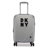 DKNY Front Row Range Silver Hard 20" Cabin Luggage