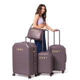 DKNY ALLURE Range French Mauve Hard 21" Cabin Luggage