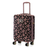 DKNY DECO SIGNATURE Range French Mauve Hard 21" Cabin Luggage