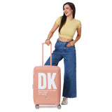 DKNY Bold Range Coral Hard 24" Medium Luggage