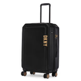 DKNY Clean Cut Range Black Hard 24" Medium Luggage