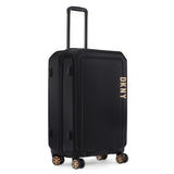 DKNY Clean Cut Range Black Hard 24" Medium Luggage