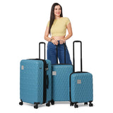 DKNY DNA Range Aqua Hard 24" Medium Luggage