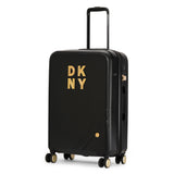 DKNY Front Row Range Black Hard 24" Medium Luggage