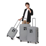 DKNY Front Row Range Silver Hard 28" Large Luggage