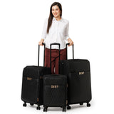 DKNY Impressionist Range Black Soft 25" Medium Luggage