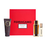 Ferragamo Spicy Leather (Eau de Parfum 100ml + Shampoo & Shower Gel 100ml + Pen Spray 10ml)