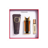 Ferragamo Spicy Leather (Eau de Parfum 100ml + Shampoo & Shower Gel 100ml + Pen Spray 10ml)