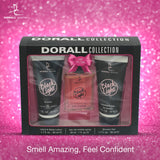 Dorall Collection Black Light Gift Set For Her (EDT 30ml + Hand&Body Lotion 50ml + Shower Gel 50ml)