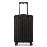 PERQUISITE ALUMINIUM Trolley Range Black Hard 20" Cabin Luggage