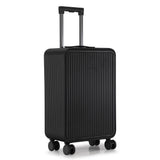 PERQUISITE ALUMINIUM Trolley Range Black Hard 20" Cabin Luggage