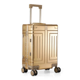 PERQUISITE ALUMINIUM Trolley Range Champine Hard 20" Cabin Luggage