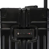 PERQUISITE ALUMINIUM Trolley Range Black Hard 24" Medium Luggage